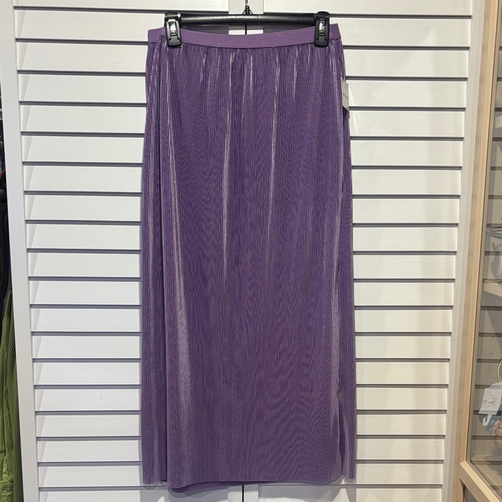 Better Be Shimmering Purple Maxi Skirt